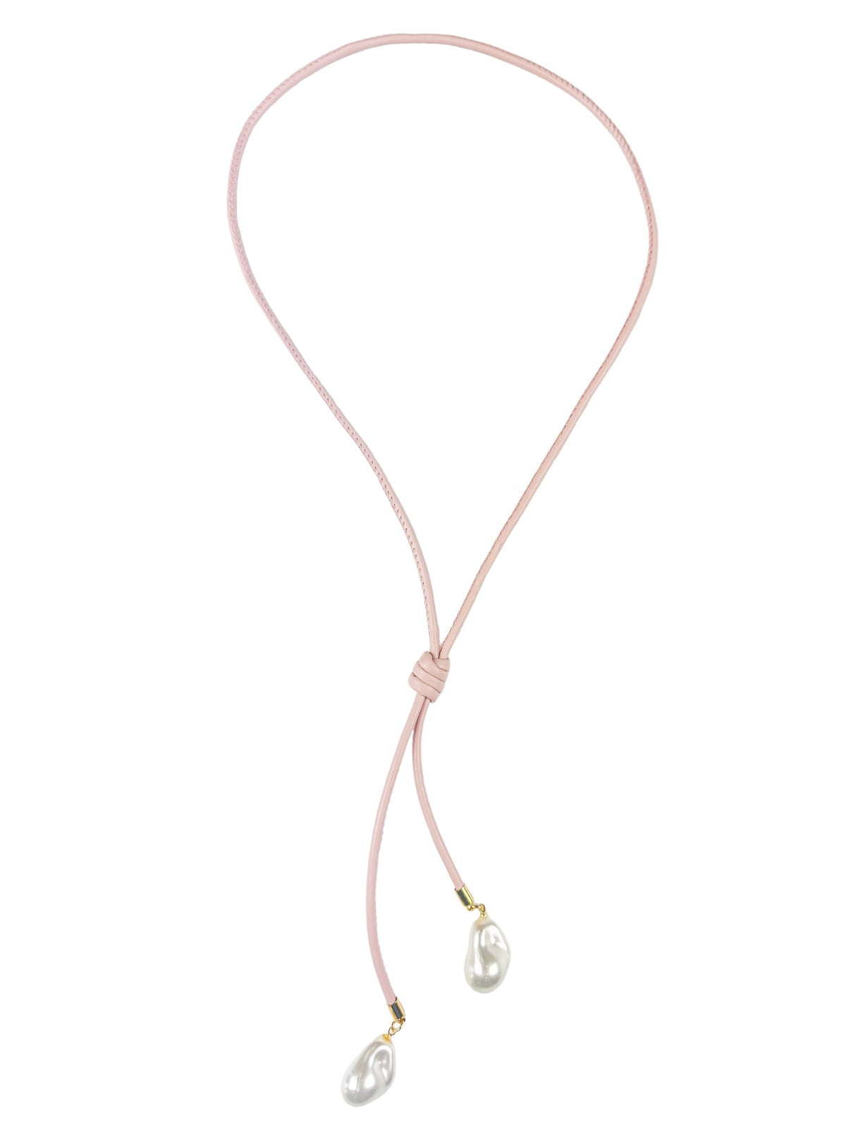 Lariat Necklace | Blush
