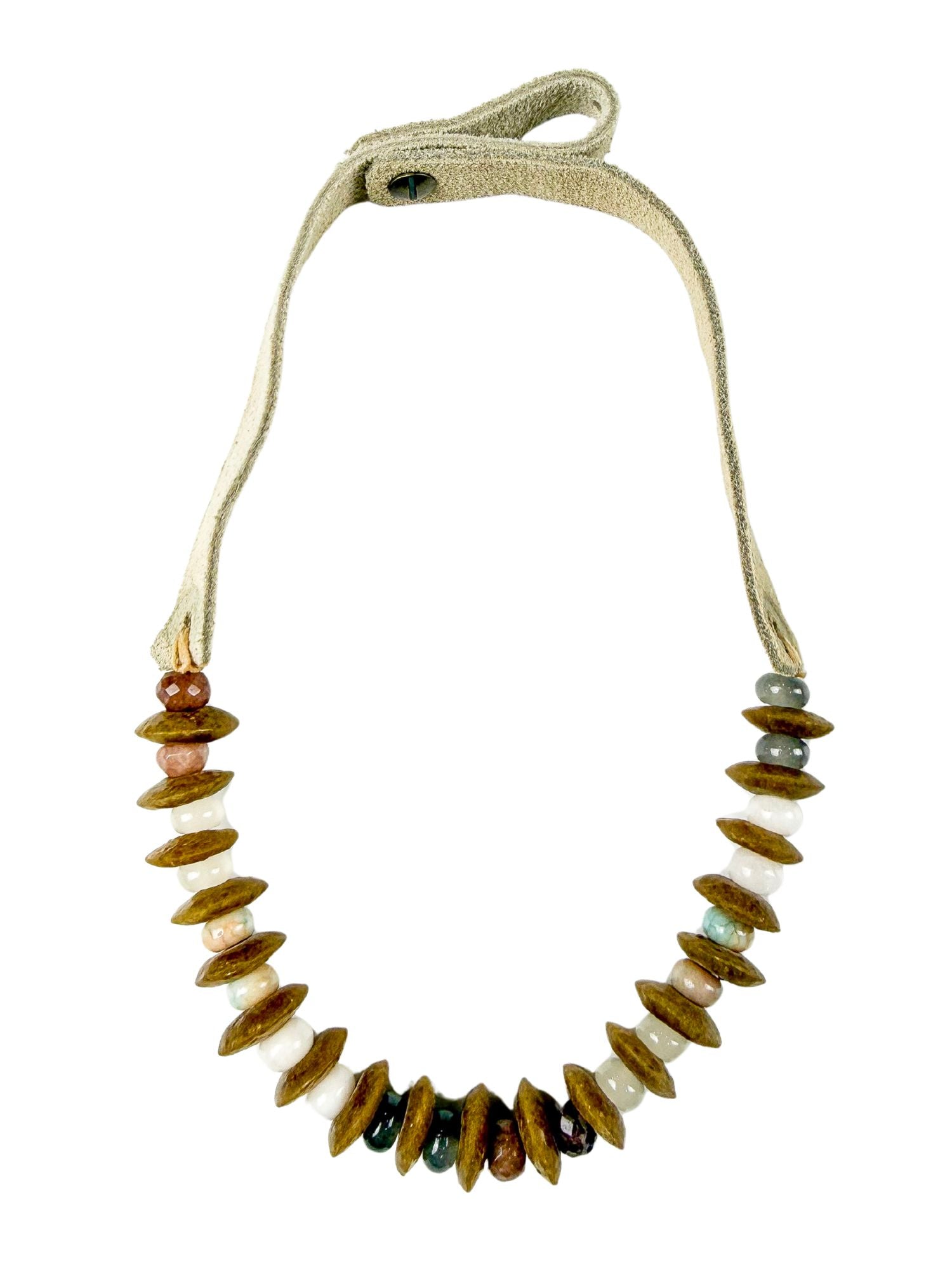 Slim Choker Necklace | Stone