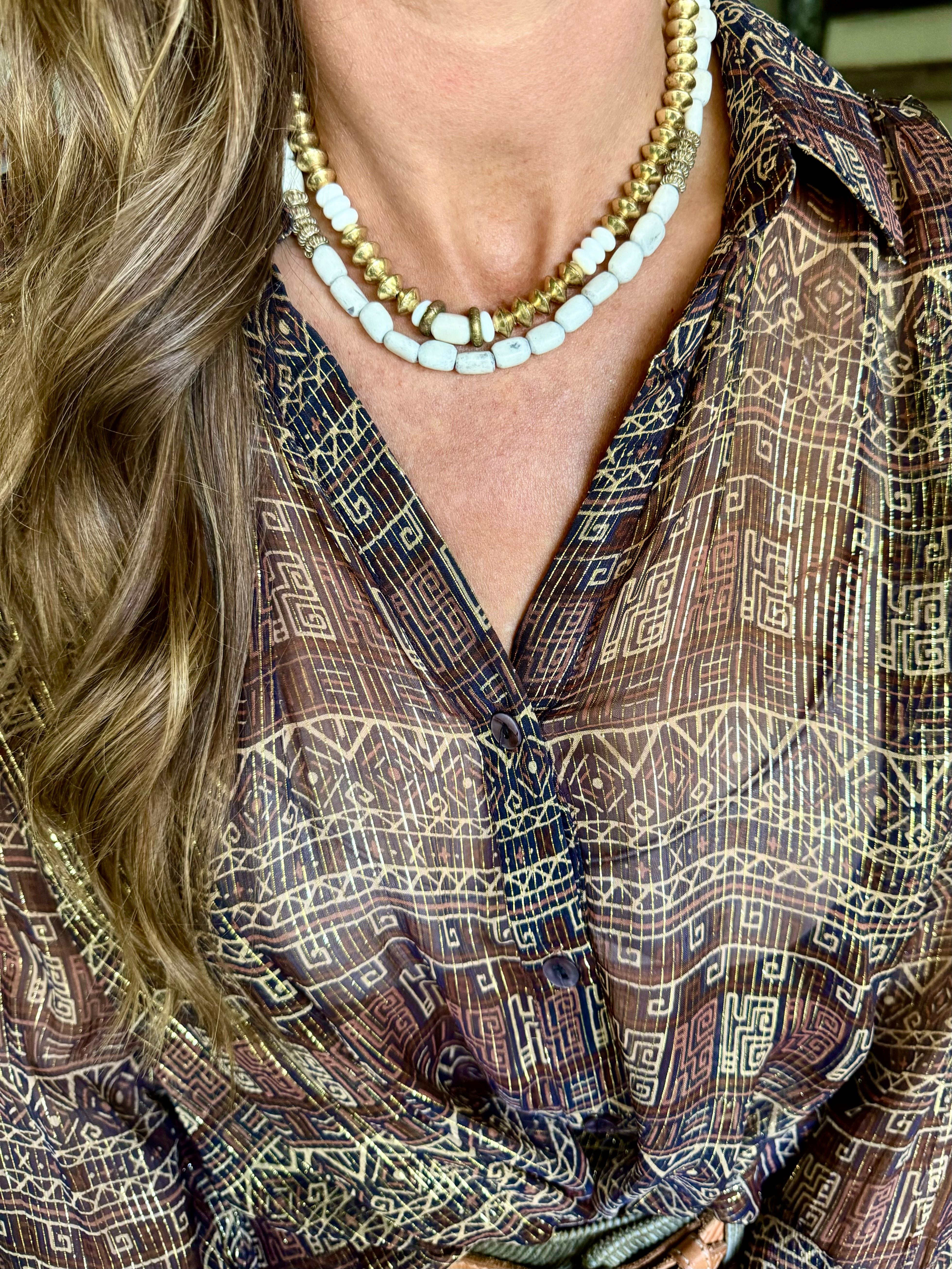 Classic Necklace | Gray