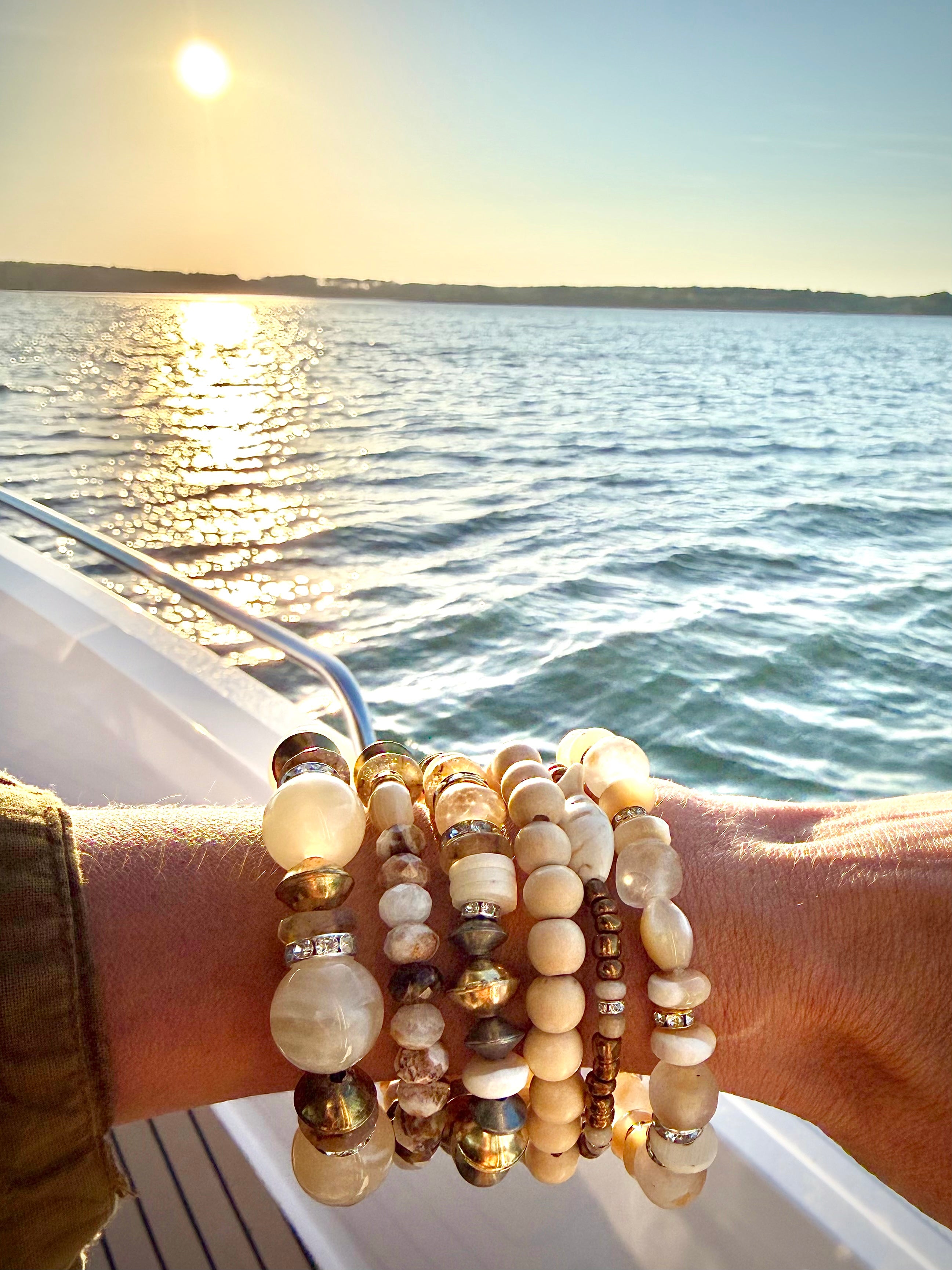 Metal Stack Bracelet | Mixed Golden Hour