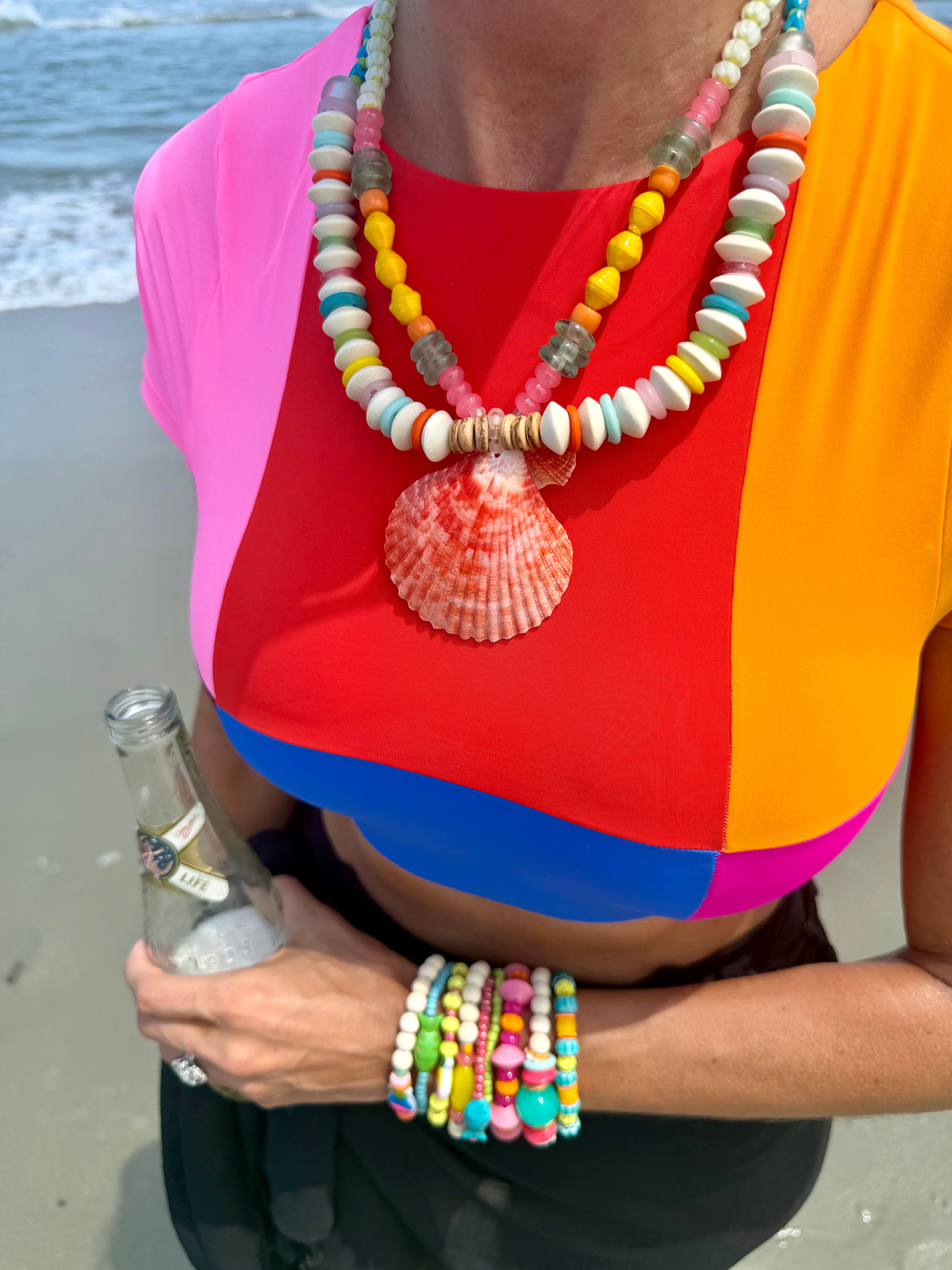 Layered Shell Necklace | Cabana Club