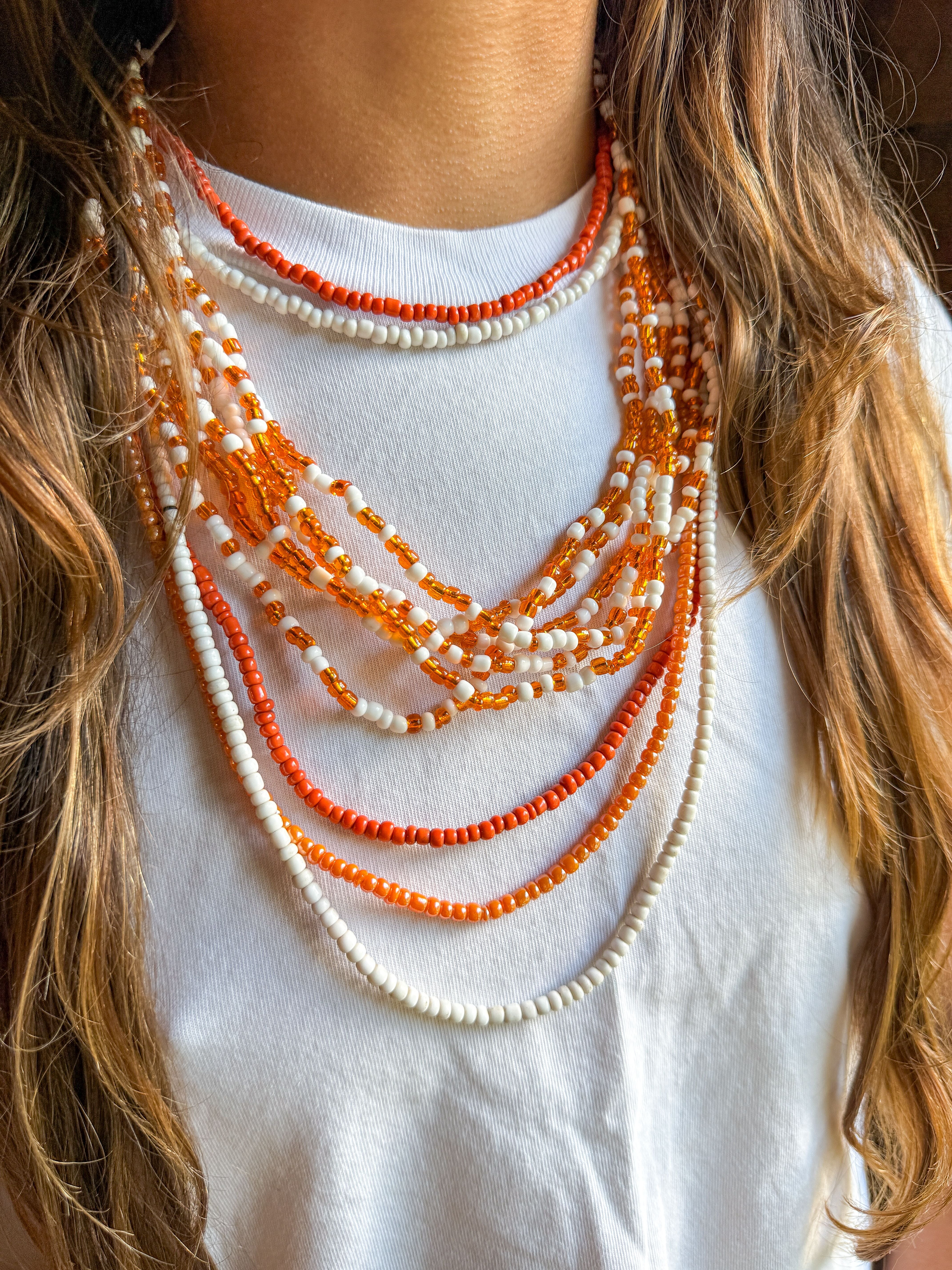Seed Classic Necklace | White