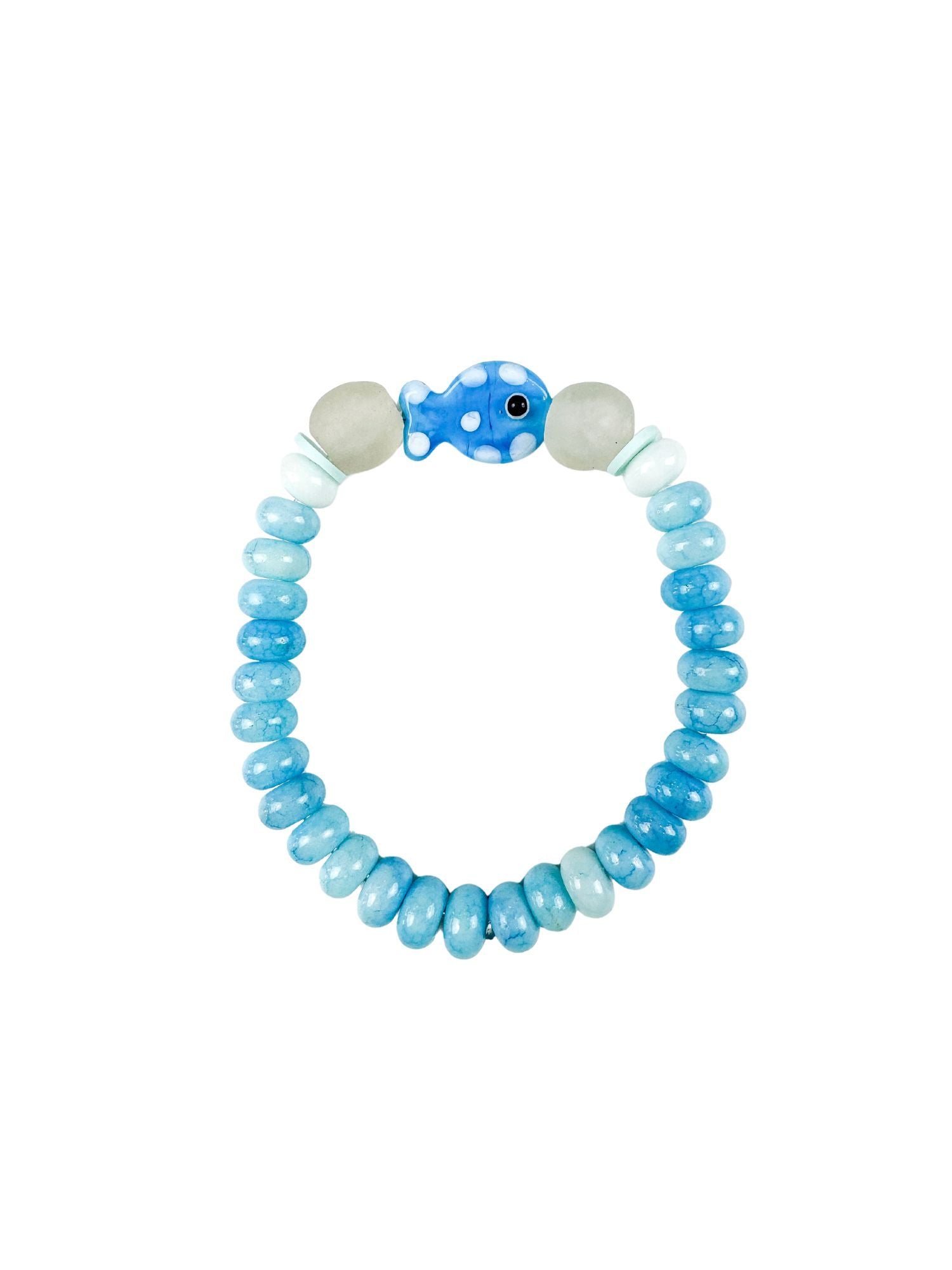 Tribal Fish Bracelet | Carolina Blue