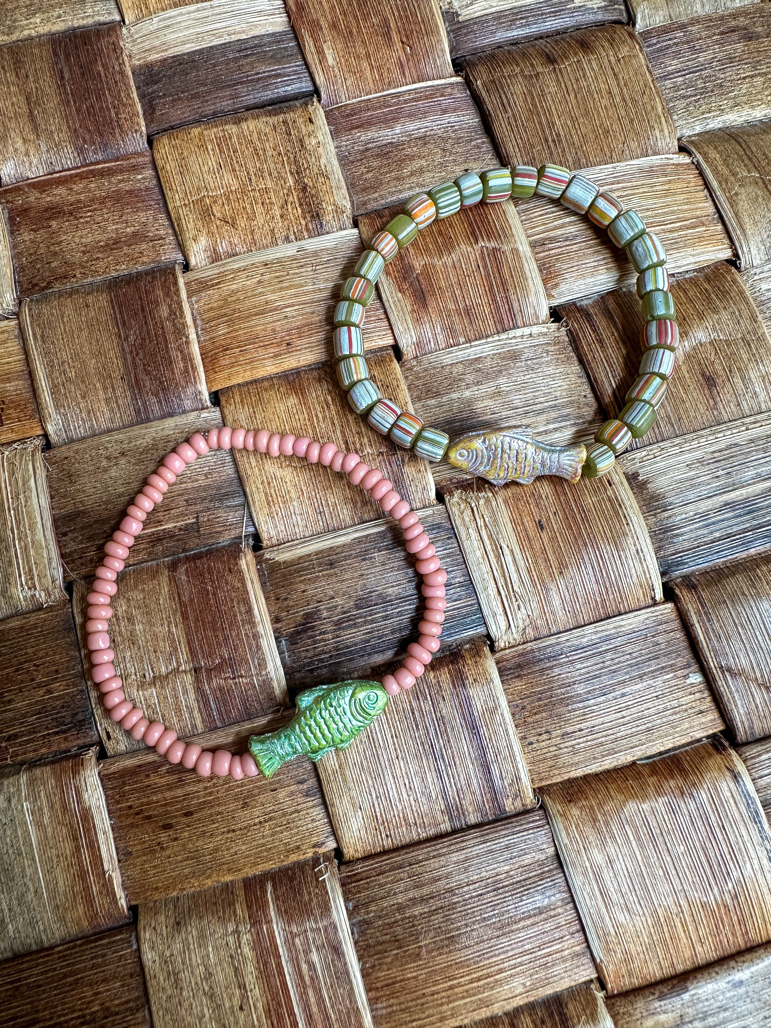 Simple Seed Bracelet | Mallorca Fish