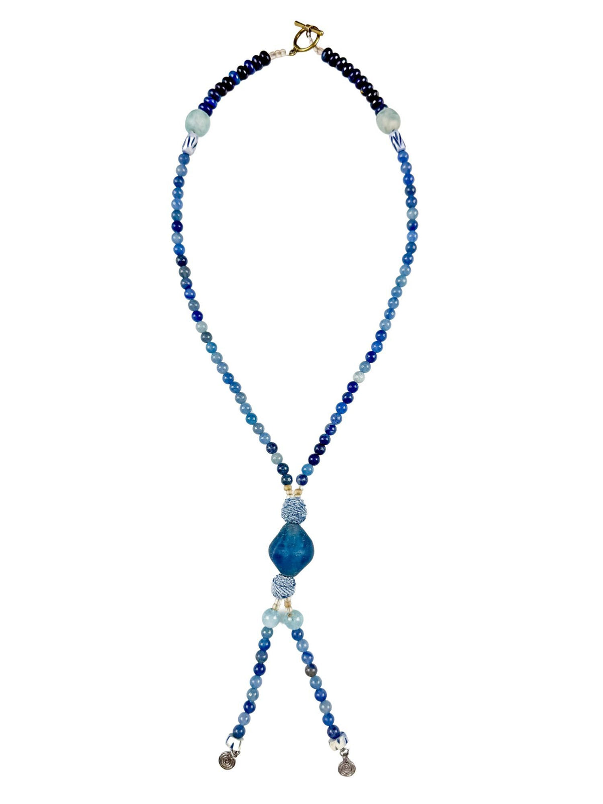 Lariat Necklace | Denim