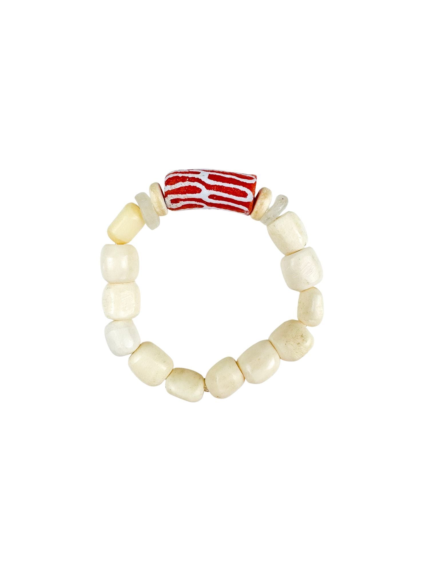 Tribal Stack Bracelet | Orange