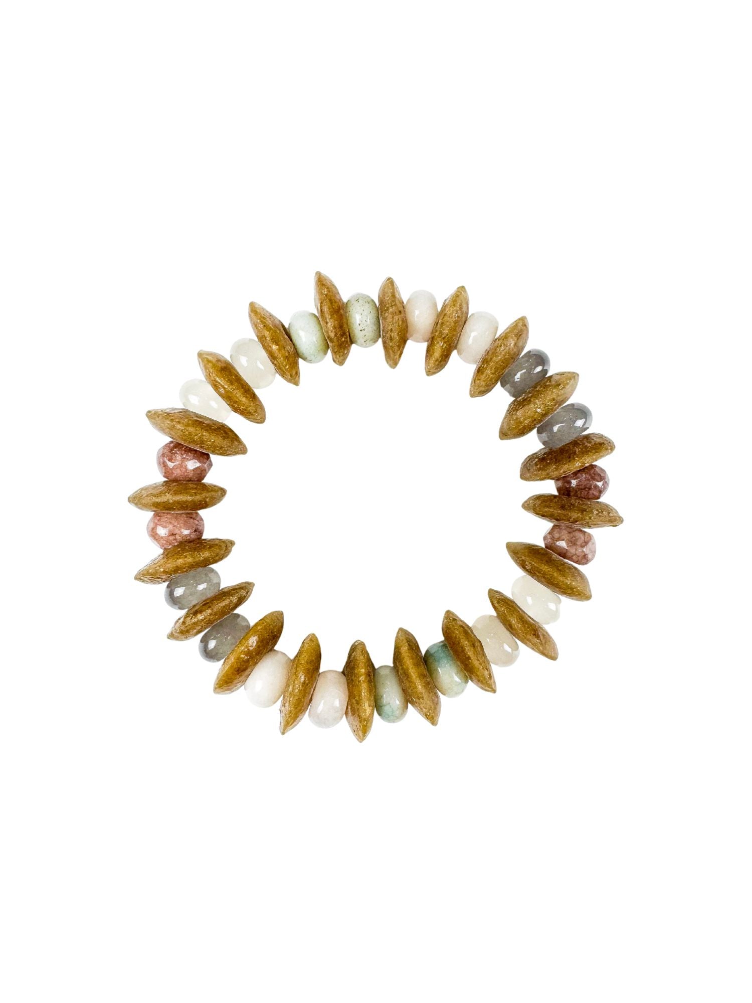 Intricate Stack Bracelet | Stone