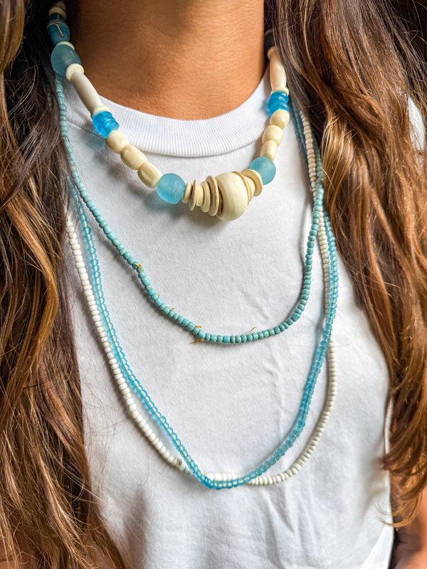 Classic Necklace | Carolina Blue