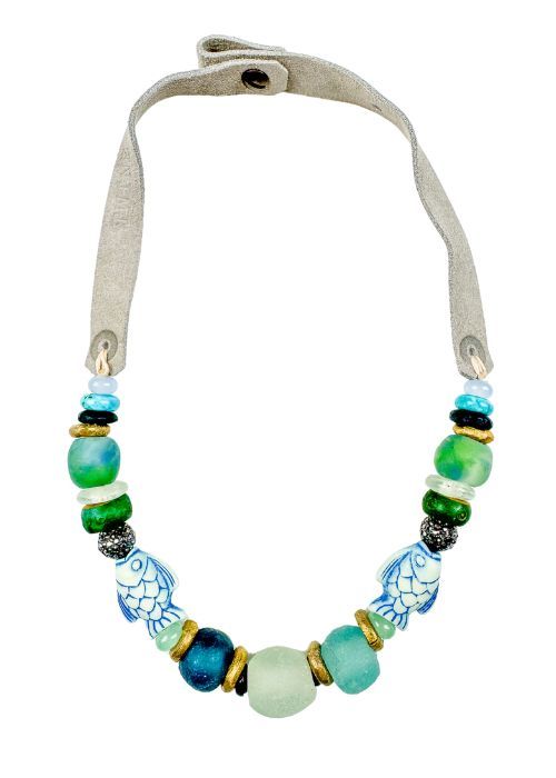Slim Choker Necklace | Azul
