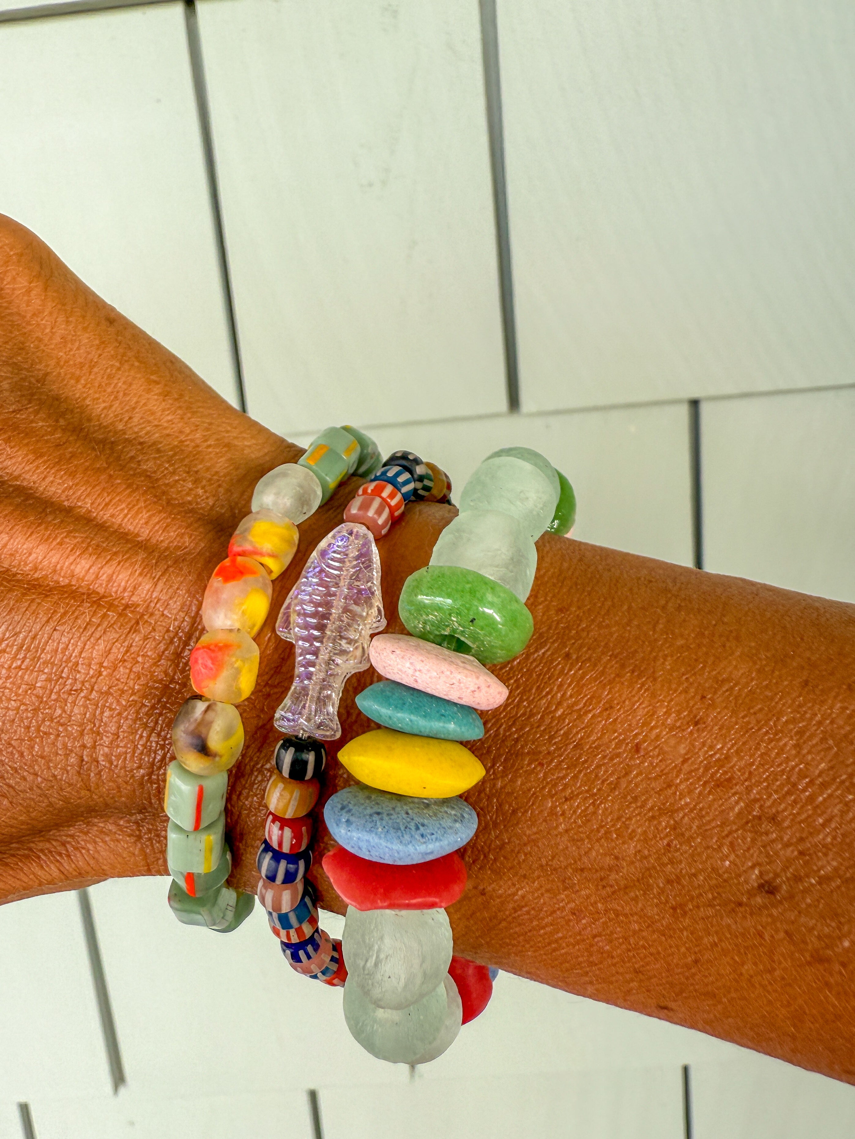 Intricate Stack Bracelet | Mixed Capri