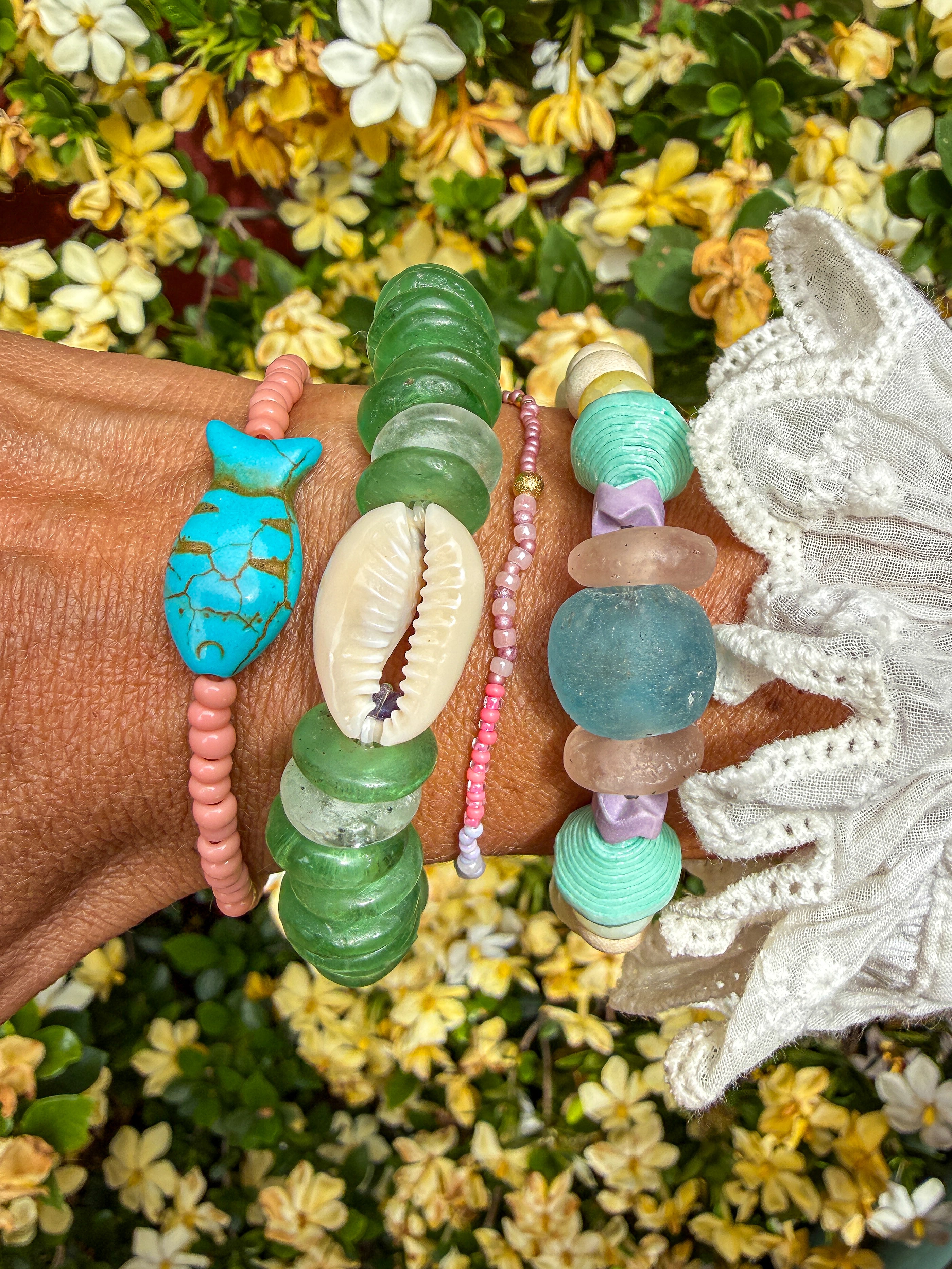 Simple Seed Bracelet | Charleston Fish