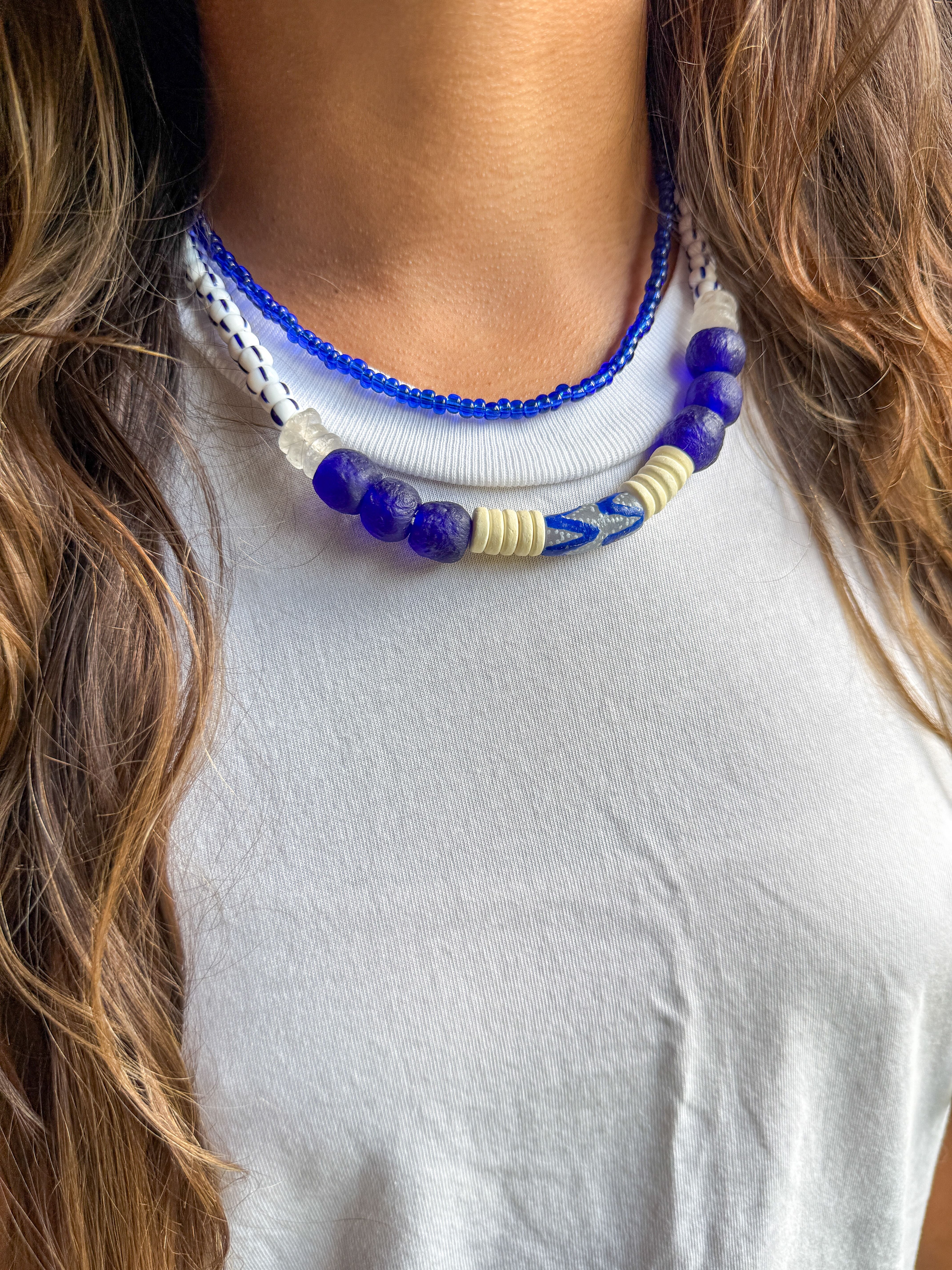Classic Necklace | Dark Blue