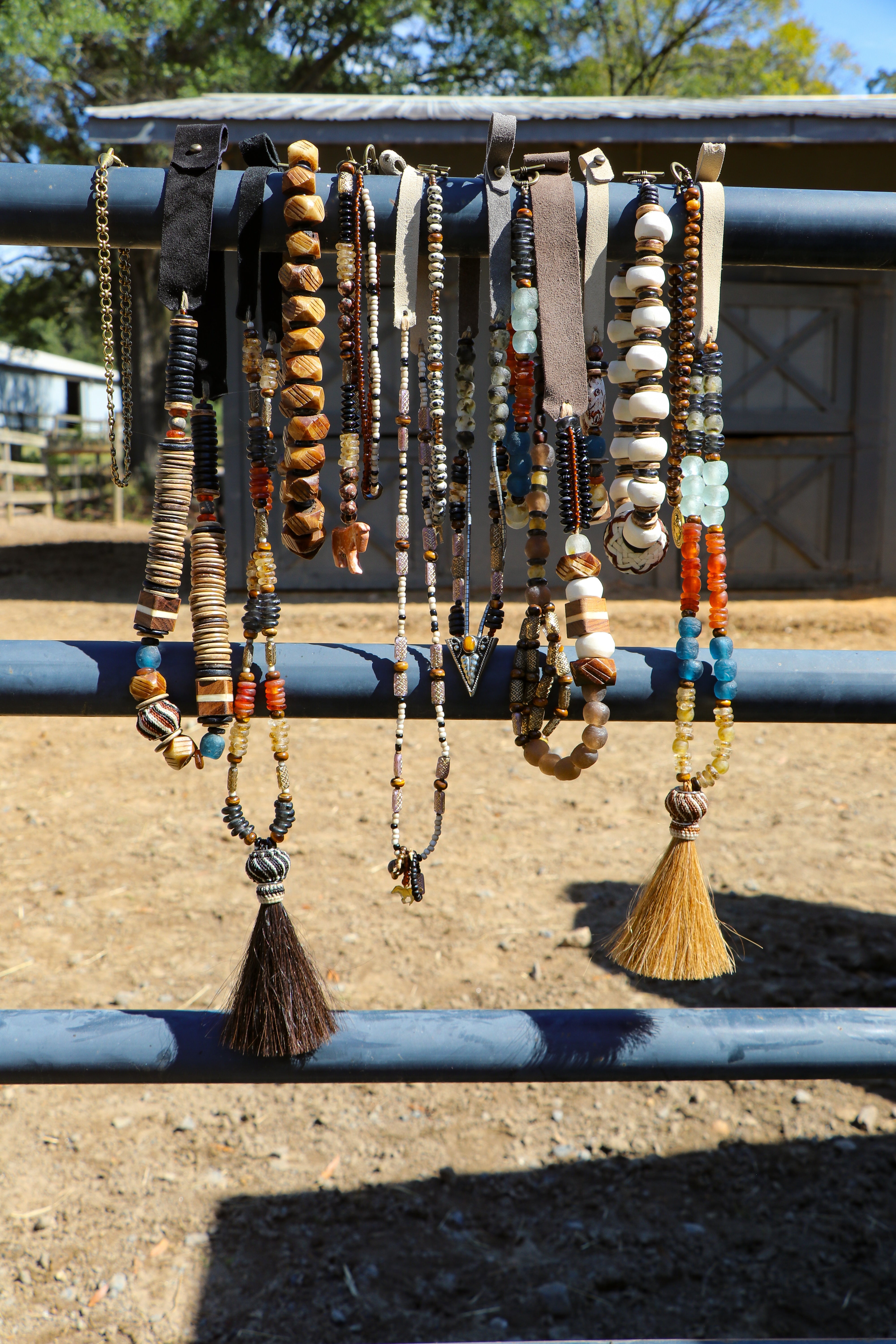 Long Seed Necklace | Equestrian