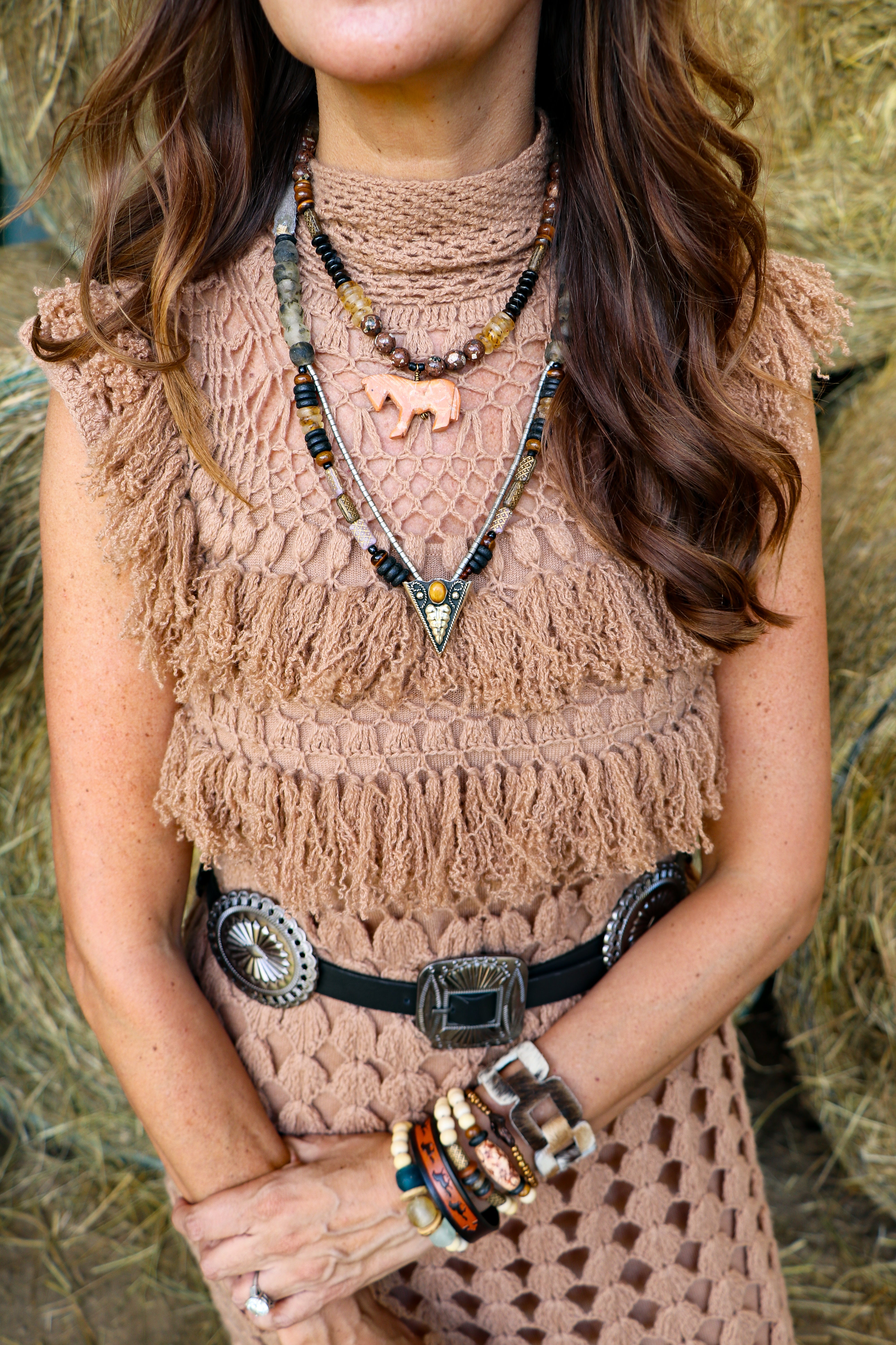 Slim Arrowhead Necklace | Equestrian