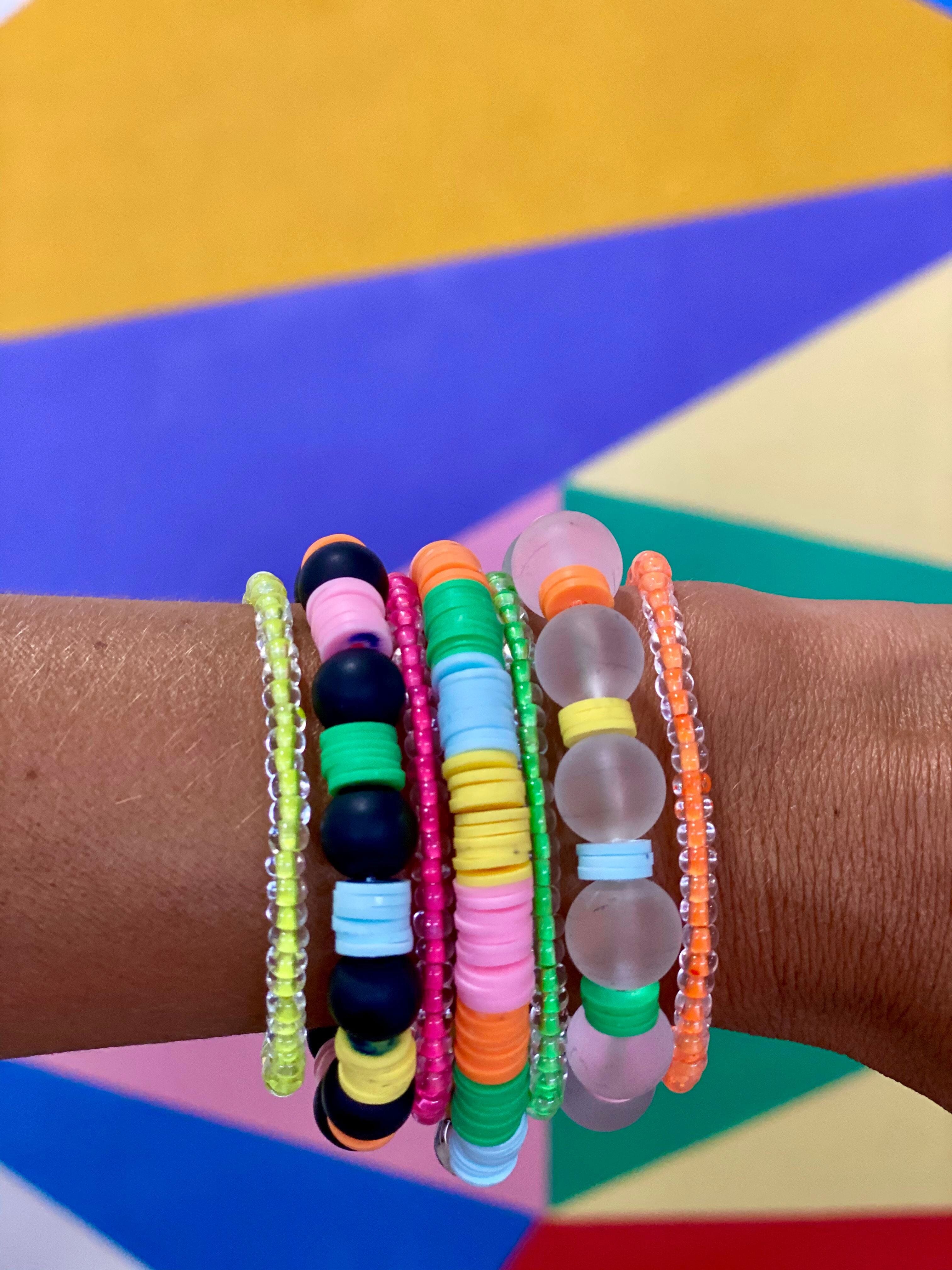 Simple Seed Bracelet | Electric Yellow