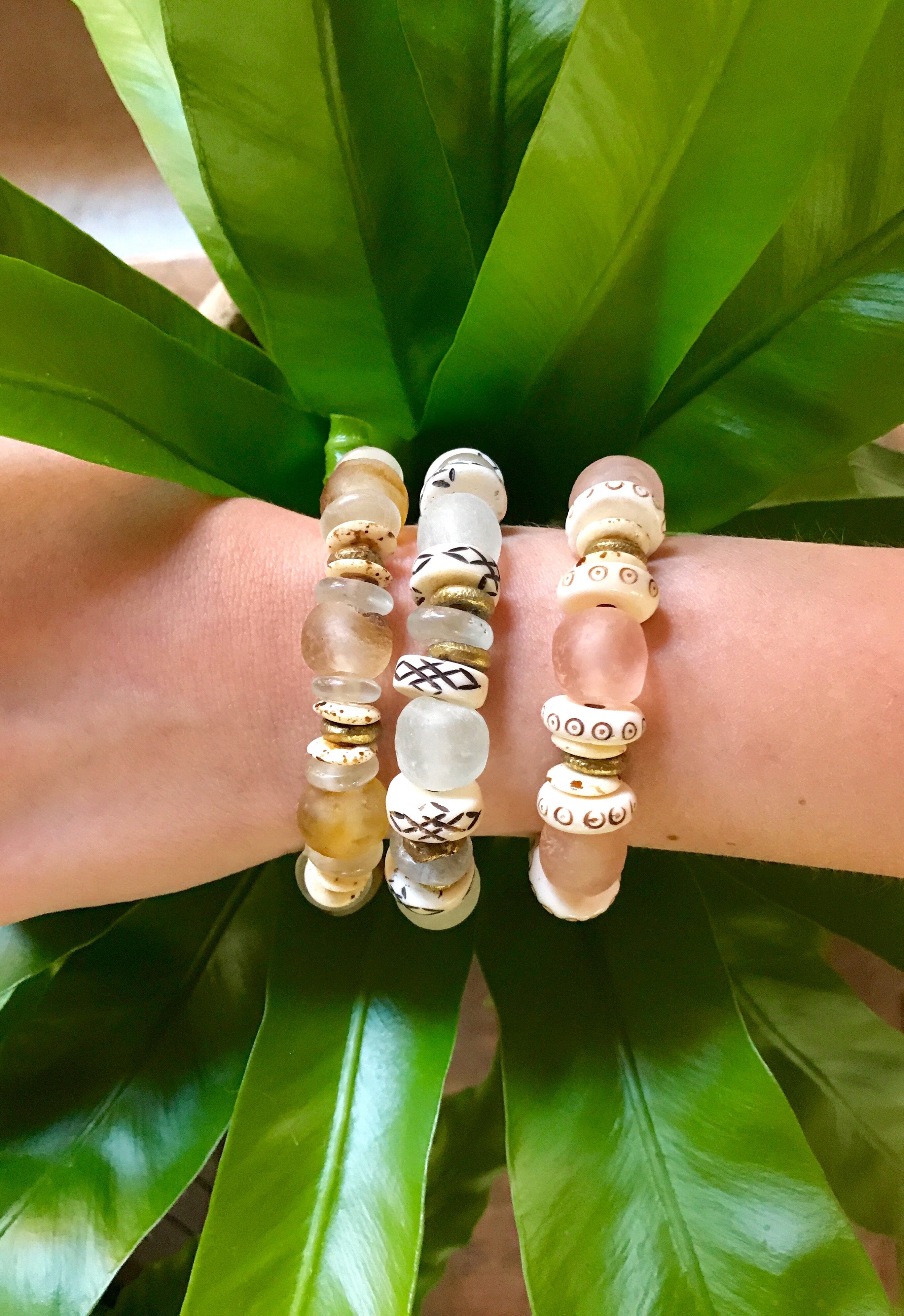 Intricate Stack Bracelet | Mist