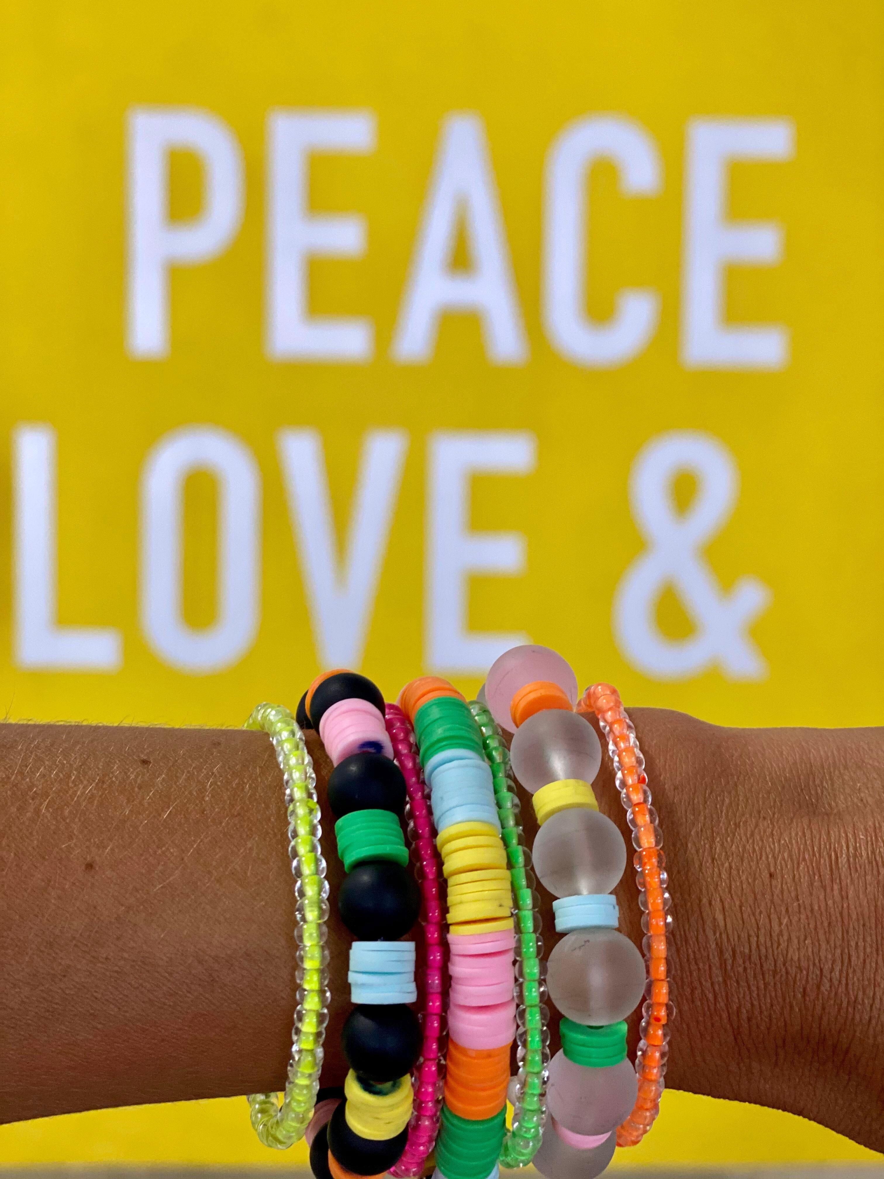 Simple Seed Bracelet | Electric Yellow